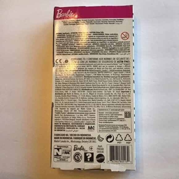 BARBIE BIRTHDAY PARTY ACCESSORIES FASHION PACK 11 PCS - Picture 6 of 6